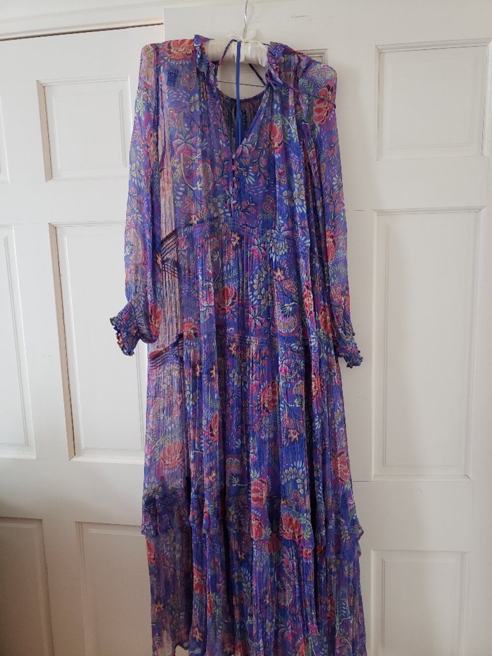 Floaty Anthropologie 2-piece maxi dress